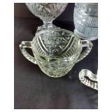 Starburst Pattern Crystal Glass