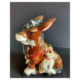Enesco Made in Japan Donkey Ceramic Bank