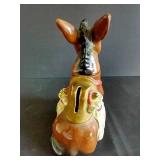 Enesco Made in Japan Donkey Ceramic Bank