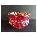 Indiana Harvest Sunset Glass Bowl