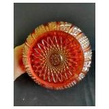 Indiana Harvest Sunset Glass Bowl