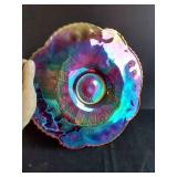 Indiana Heirloom Ruby Sunset Footed Platter