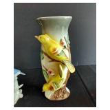 Vintage Unmarked "Royal Copley" Style Birds & Vase