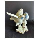Vintage Unmarked "Royal Copley" Style Birds & Vase