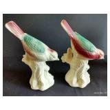 Vintage Unmarked "Royal Copley" Style Birds & Vase
