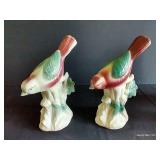Vintage Unmarked "Royal Copley" Style Birds & Vase