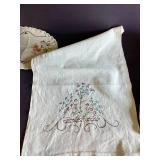 Embroidered Linens Lot