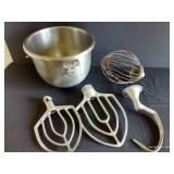 Giant "Univex" Mixing Bowl w/Attachments