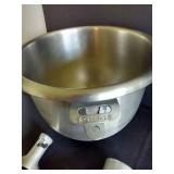 Giant "Univex" Mixing Bowl w/Attachments