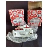 (8) Coke Polar Bear Figurines- 2 of Each w/ Boxes