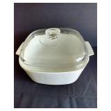 5 Quart Corningware Casserole Dish w/ Pyrex Lid