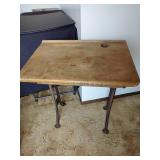 Vintage Stand Alone Desk w/ Ink Well