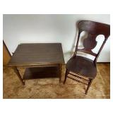 Vintage Chair & Table