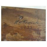 Kitchen Table w/4 Leaves & Chairs