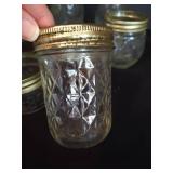 Vintage Jelly Jars- Ball & Others
