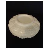 Hobnail Milk Glass Dishes