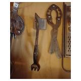 Vintage Claw Tenderizer, Egg Beater, Grater, & Can Opener