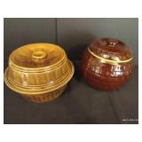 Cookie Jar & Bean Pot Marked USA