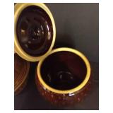 Cookie Jar & Bean Pot Marked USA