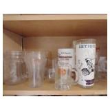 Shelf of Glasses- "McDonald