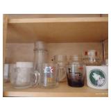 Shelf of Glasses- "McDonald