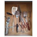 Drawer of Ekco Utensils