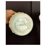 Individually Marked Milk Glass Bowls