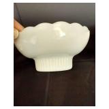 Individually Marked Milk Glass Bowls