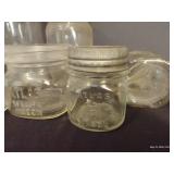 Hazel Atlas Jars w/ Special Logos, Squared Shoulders, Etc