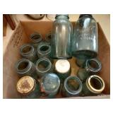 Box of Aqua Jars, Half Gallon & 1 Quart
