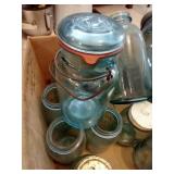 Box of Aqua Jars, Half Gallon & 1 Quart