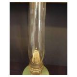 Tall Aladdin Jadeite Oil Lamp