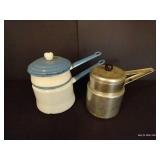 Ceramic & Aluminum Double Boilers