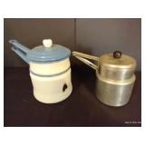 Ceramic & Aluminum Double Boilers