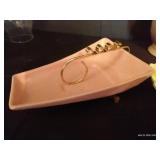 Oil Lamps, Vase, Japan Bird Plate & California Ash Tray