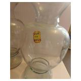 (7) Vases, Including Made in Spain & Green Glass