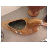 Misc. Art Deco Duck, Vase, Home-made Game, Etc