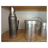 Stanley Thermos & Old Lunch Pail
