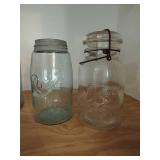 Lot of Vintage Canning Jars, Including Drey, Dominion, Improved, Gem, Root & Midland