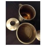 Foley Double Boiler, Ceramic Coffee Pot & Aluminum Kettle