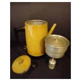 Pyrex Aluminum Coffee Pot & Other Percolators