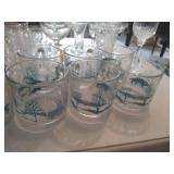 Large Lot of Stemware, Glasses, Juice Cups & Glass Mugs