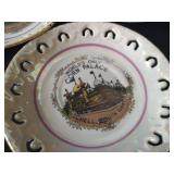 Vintage Souvenir China, including "Royal Winton Champlain Monument" Set