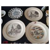 Vintage Souvenir China, including "Royal Winton Champlain Monument" Set