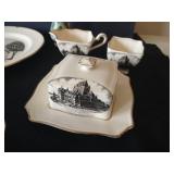 Vintage Souvenir China, including "Royal Winton Champlain Monument" Set