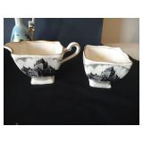 Vintage Souvenir China, including "Royal Winton Champlain Monument" Set