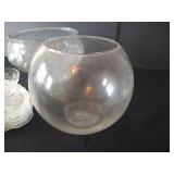 (2) Punch Bowls, Snack Plates & Cups