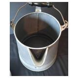 Graniteware Two Handled Cowboy Coffee Pot