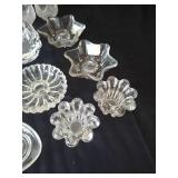 Candle Holders Lot- Blown Glass, Lead Glass, Crystal, Etc