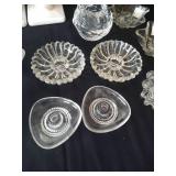 Candle Holders Lot- Blown Glass, Lead Glass, Crystal, Etc